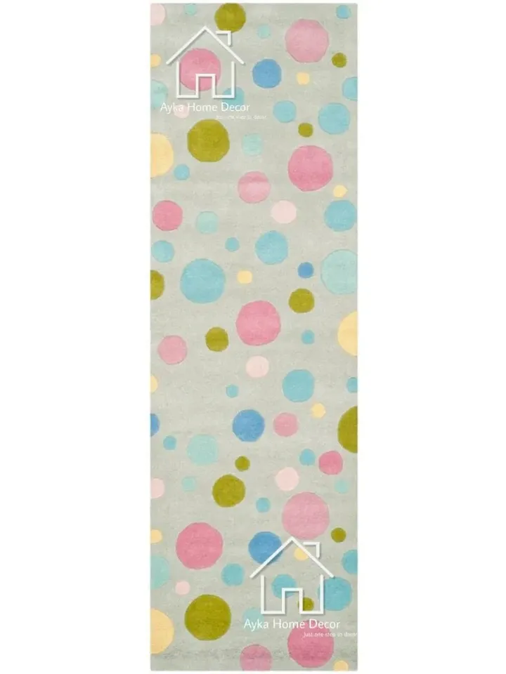 Ayka Spot Hand Tufted 100% Pure Woolen Area Rug For Hall Kitchen Living Room Bed Room Dining Room Kids Room Carpet / Grey Rug / Christmas