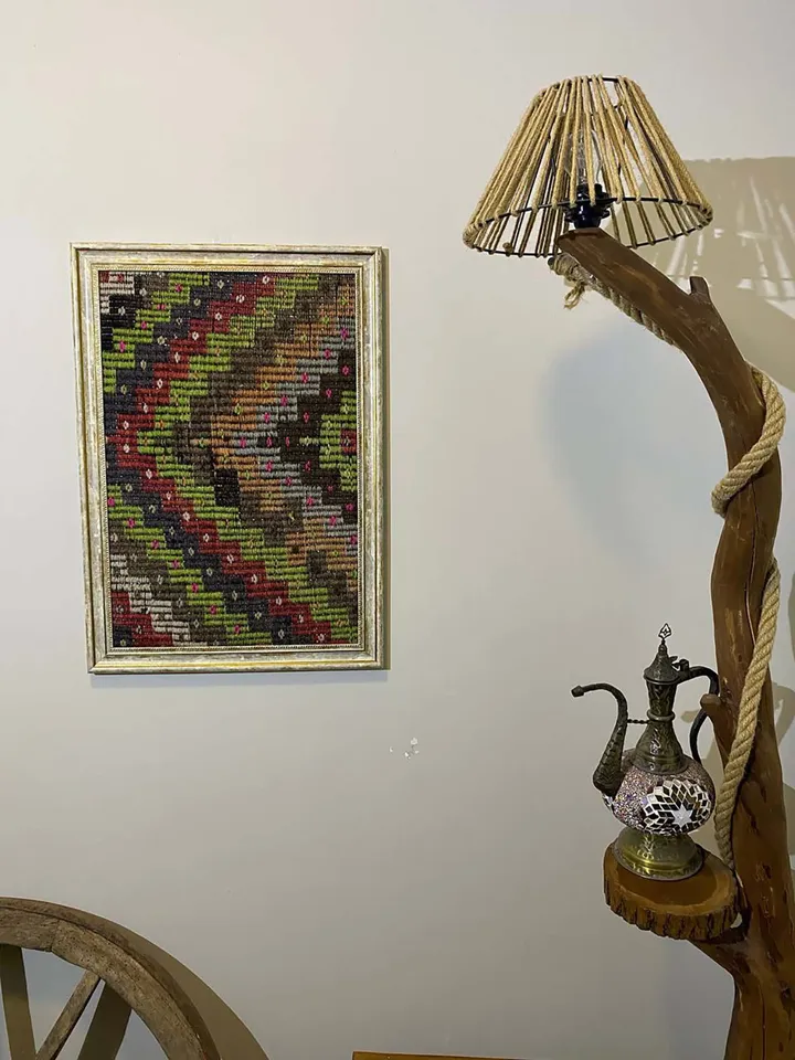 Hand-Woven Vintage Kilim Wall Hangings - Unique Home Decor - 50x70 cm - Boho Chic Woolen Art