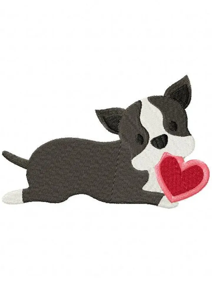 50% off,7 Puppy Love Embroidery Design,Gnomes Machine,7 sizes,Instant Download,Dog,Basset Hound,Border Collie,Boston Terrier,Boxer,Bull.