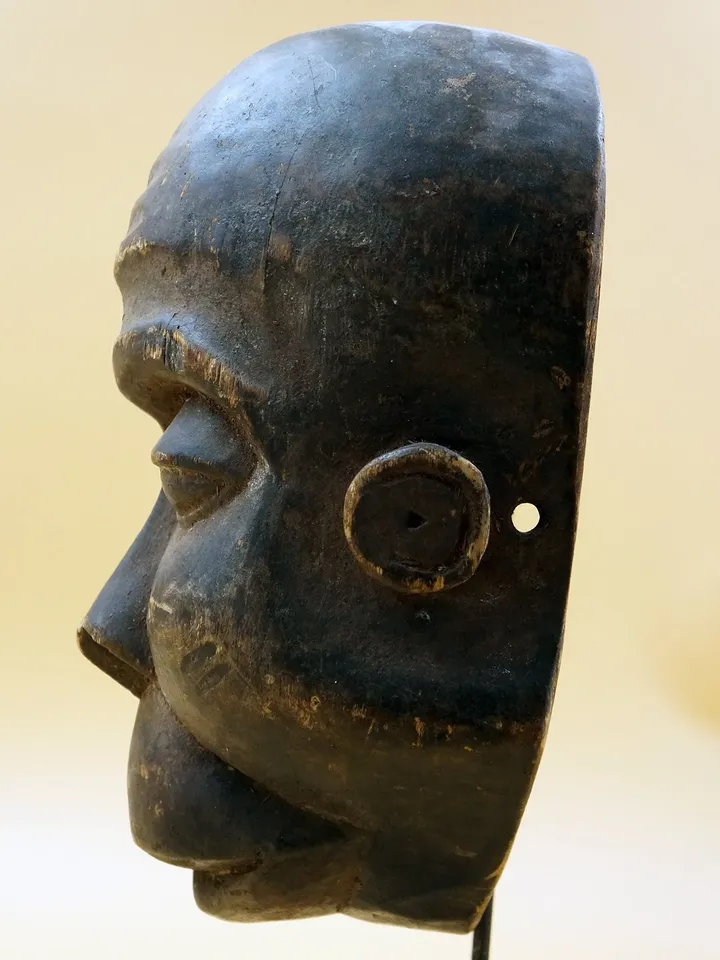 Bamileke Vintage African Mask art