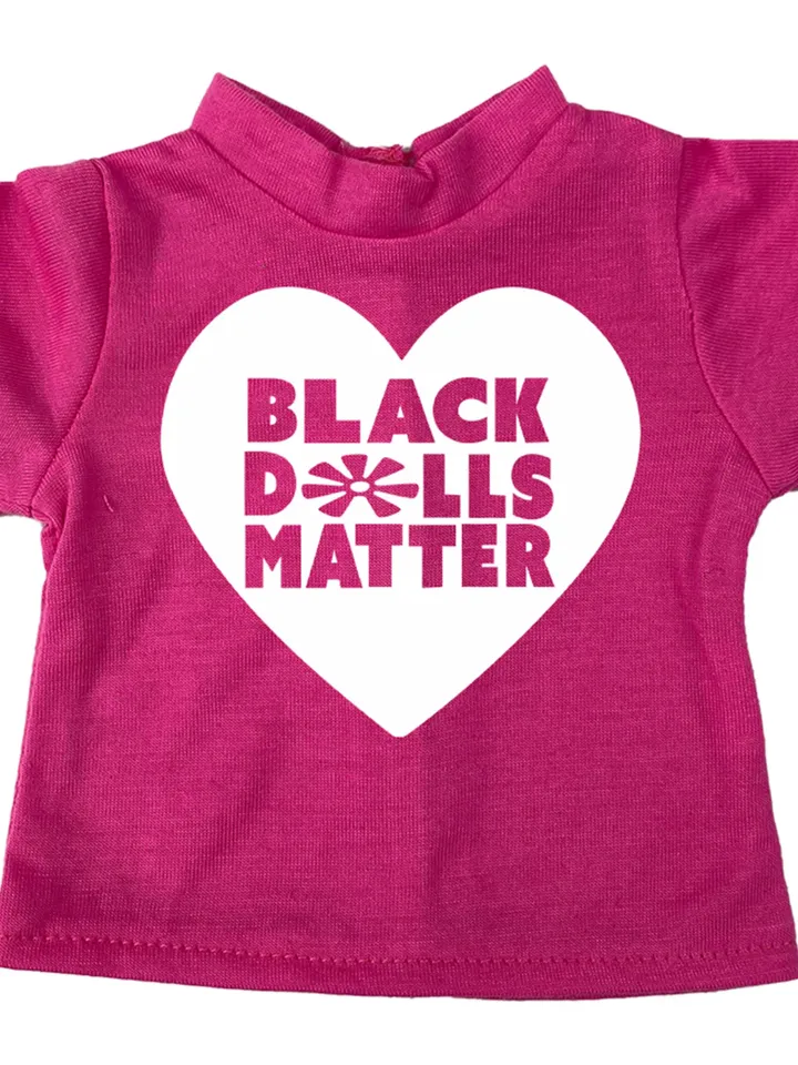 Black Dolls Matter® 18 Inch Doll Tee Shirt