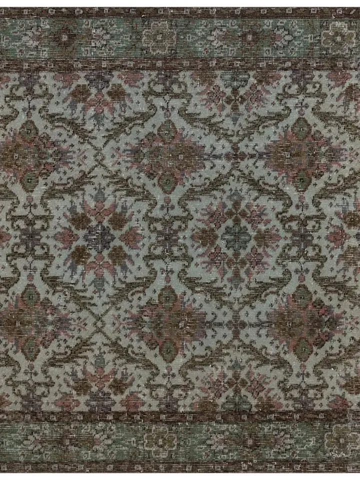 Add Elegance to Your Living Room with a Gray Turkish Rug - 130 x 235cm