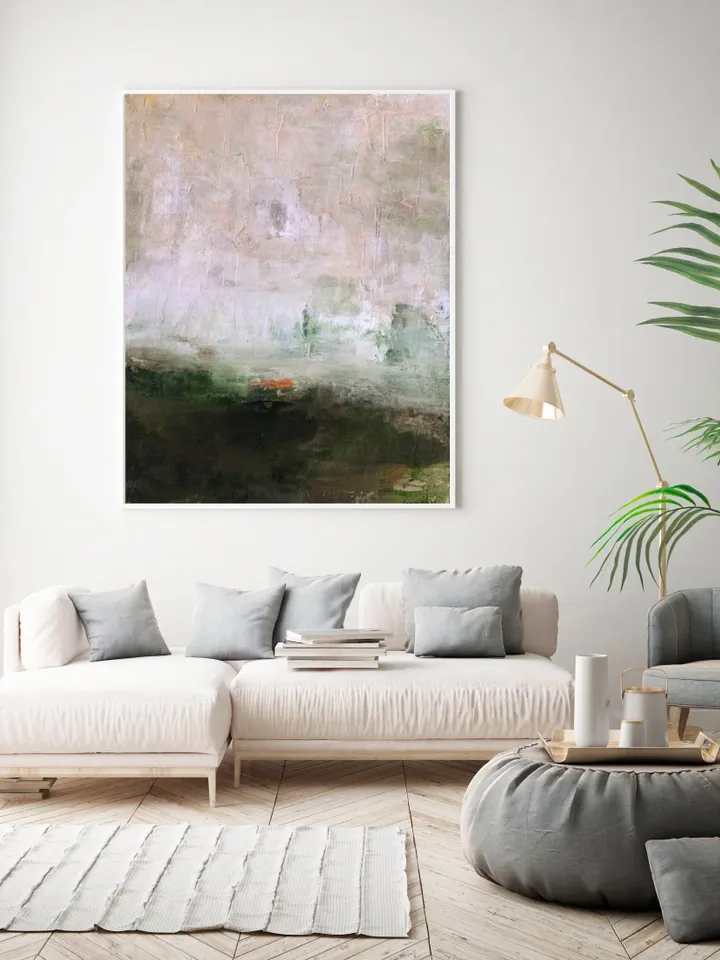 Abstract Art Print, Fine Art Painting, Extra Large Abstract, Handcrafted Texture Paint On Matte Finish Paper Wall Art Print, Art Print Gift