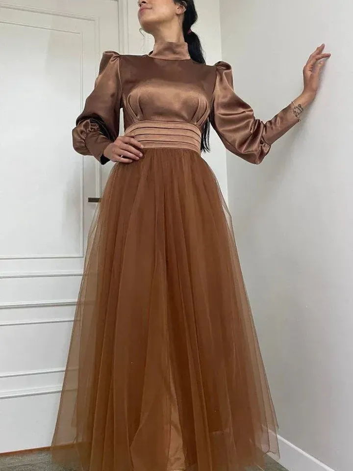 AHUNARE HIJAB - Wedding Dress, Muslim Evening Gown, Nikah, Islamic Wedding, Engagement, Bridesmaid