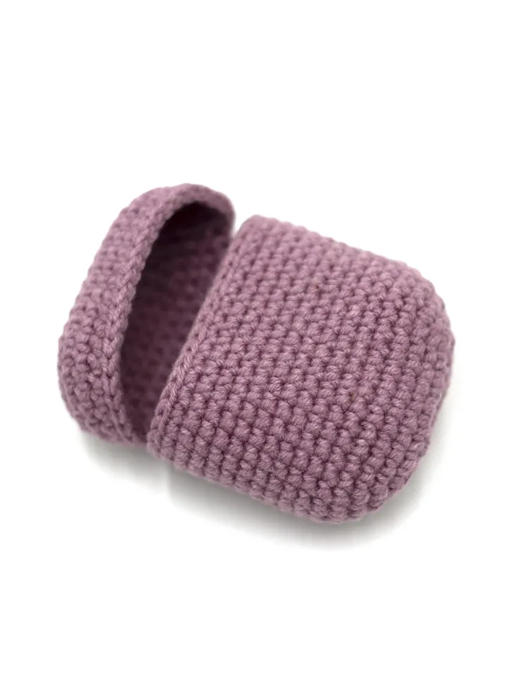 Crochet pattern basic case earphone case, PDF crochet English pattern headphone cover Handmade DIY Craft Tutorial