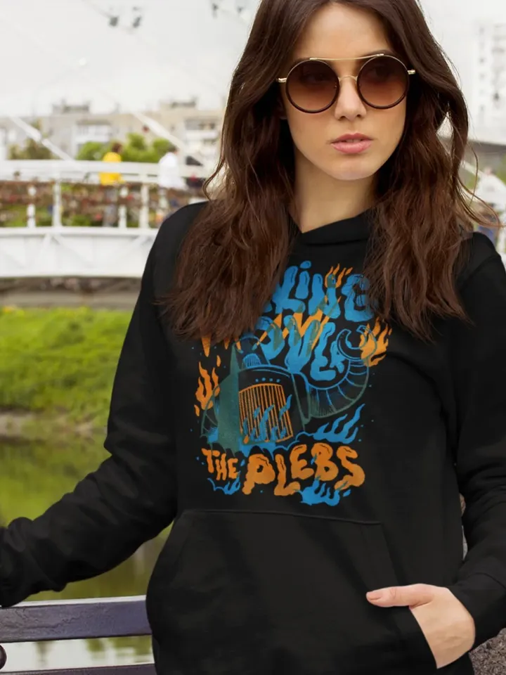 Robot Uprising Hoodie (Unisex) | Science Fiction Sweater, Killer Robot Sweatshirt, Hooded Pullover Sweater for Geeks, Gift for Droid Lover