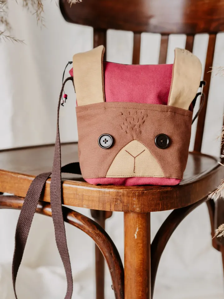 BUNNY CROSSBODY BAG gift for her, for girl, for mom and daughter Shipping from USA