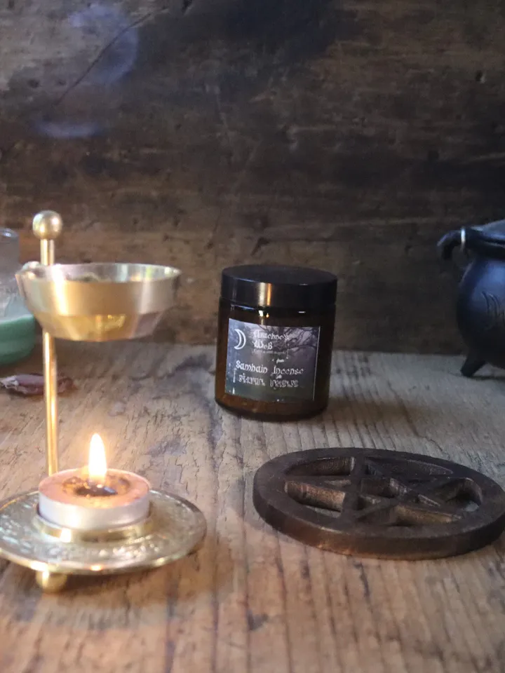 Samhain Incense, Samhain Offering Herbs, Samhain Offering, Herb and Essential Oil Incense, Witch's Incense, Sabbat Incense