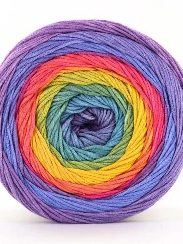 Sesia Iride beautiful rainbow color and 100% Organic Cotton <MADE IN ITALIA>