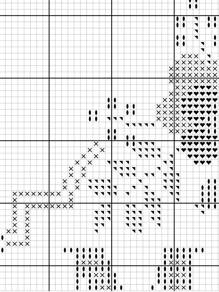 Wedding cross stitch pattern. Floral Wreath cross stitch pattern. DIY. Flower border.