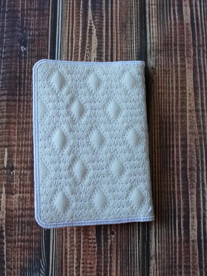 Z Passport cover In the Hoop embroidery designs trapunto Machine embroidery case ITH wedding embroidery File Instant Download.