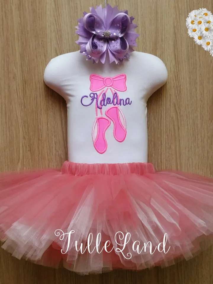 Ballet Shoes  Ballet Slippers Cute Pink Ballet  Applique for Machine Embroidery