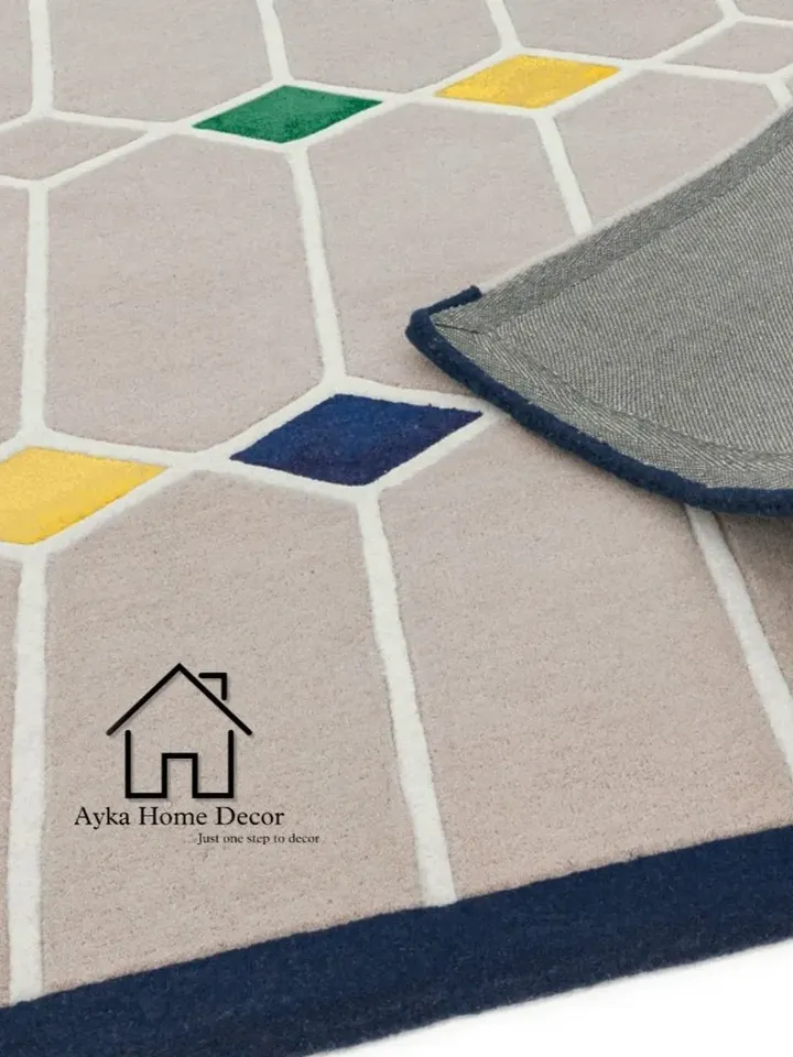 New Bonnie Hand Tufted 100% Pure Woolen Area Rug For Hall Kitchen Living Room Bed Room Bath Room Dining Room Kids Room Carpet / Christmas