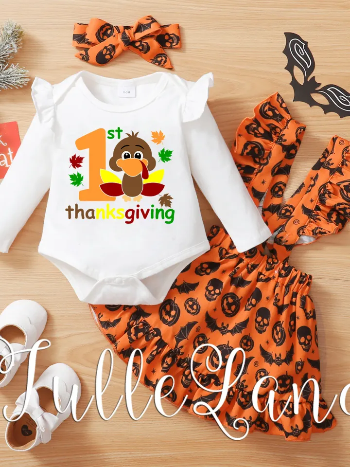 1st Thanksgiving Day My First Happy Thanksgiving Day Turkey digital design Cricut svg dxf eps png ipg pdf, cut file