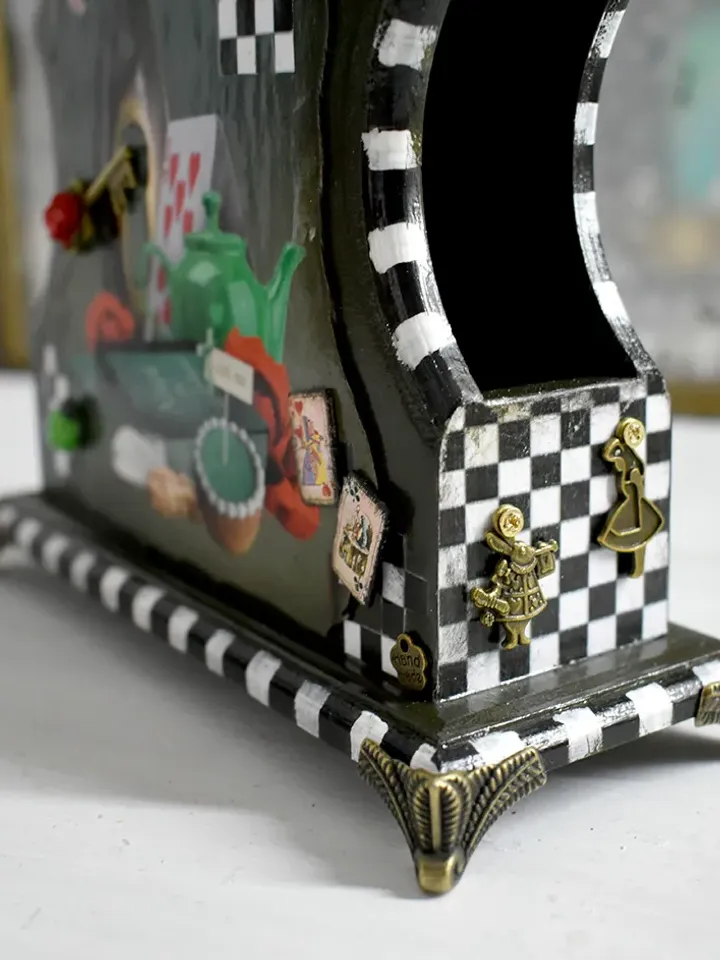 Handmade Napkin Holder for Square Napkins ALICE napkin Stand