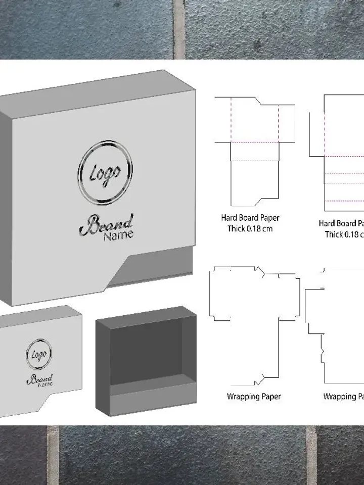 Box template Gift box SVG Party Favour Box Cricut Box PDF printable pattern Instant download box gift package paper pattern