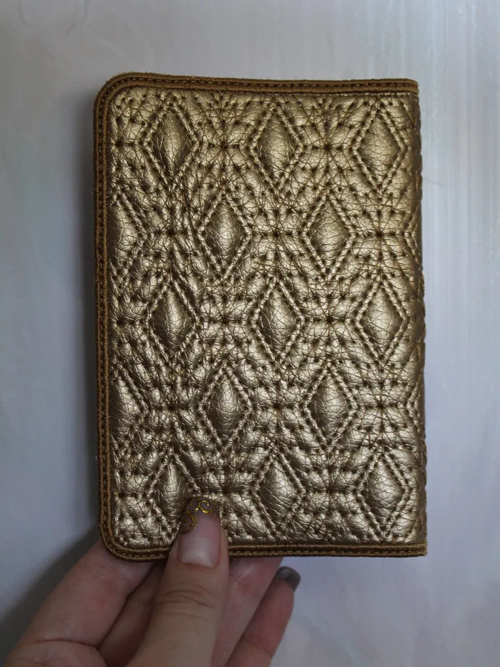 Z Passport cover In the Hoop embroidery designs trapunto Machine embroidery case ITH wedding embroidery File Instant Download.