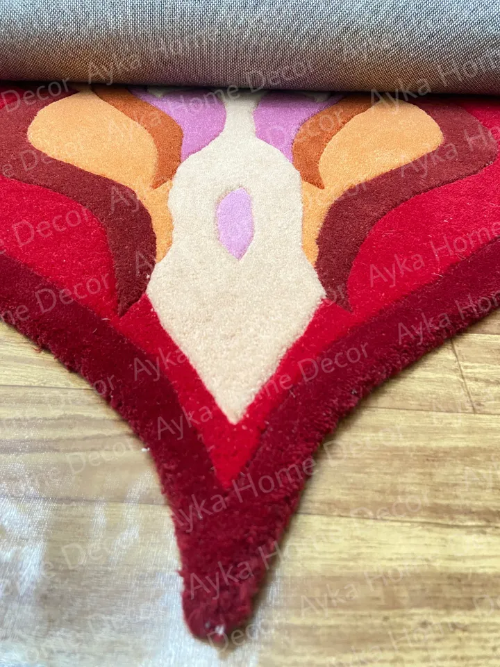 Hand Tuft Rug, Unique Design Tuft Rug, Custom Tuft Rug, Woolen Tufted Rug, Home Decor, For Living, Dining, 4x6 , 5x8 , 6x9 ,8x10 ,9x12 Feets
