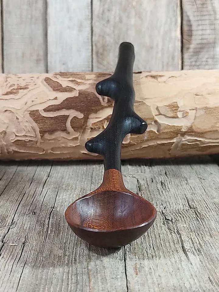 Handmade wooden tea spoon,  Small measuring wood spoon, Wooden anniversary gift, Dessert spoon, Salt sugar wood spoon