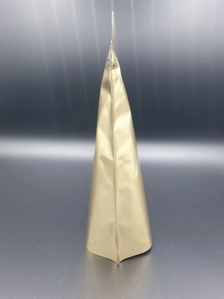 GOLD SHINNY Stand up POUCHES Resealable Locked Zipper Bag For Coffee Beans, Candy Foil Bag ,Heat Sealable Smell Proof Bags Food Storage Bags