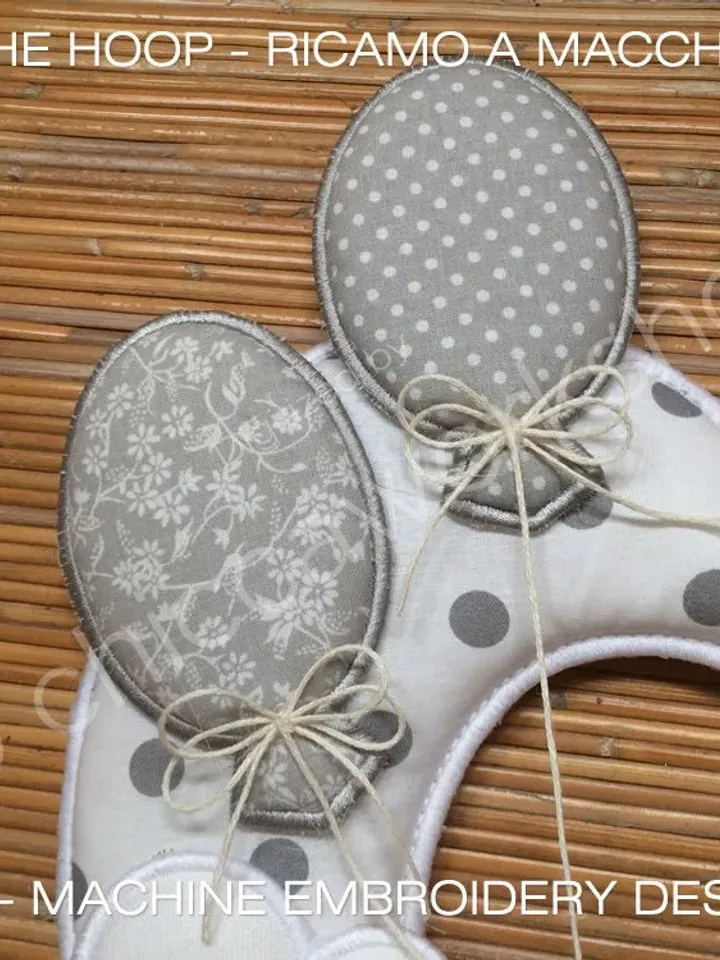 ITH Ghirlanda Cuore - Ricamo a macchina con tutorial