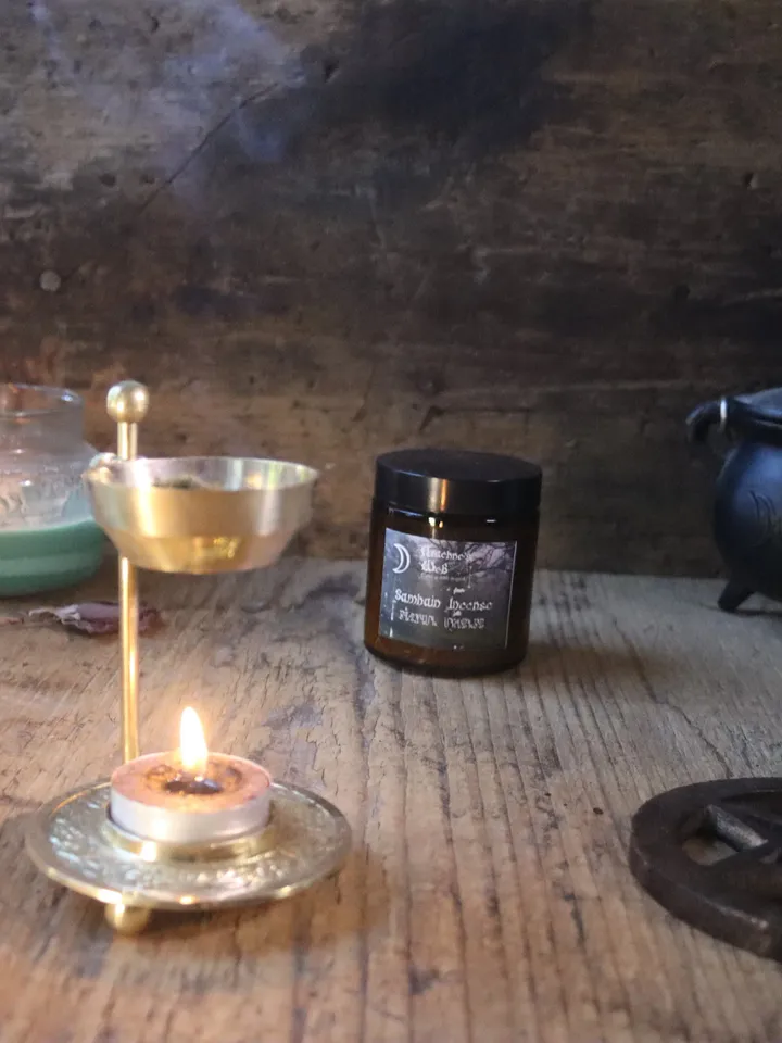 Samhain Incense, Samhain Offering Herbs, Samhain Offering, Herb and Essential Oil Incense, Witch's Incense, Sabbat Incense