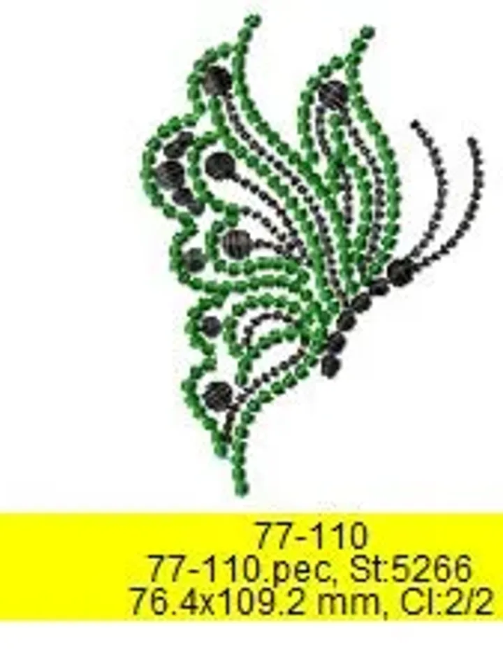 Butterfly embroidery designs 4x4 5x7 Machine embroidery file In the Hoop Passport cover for hoop 6x10