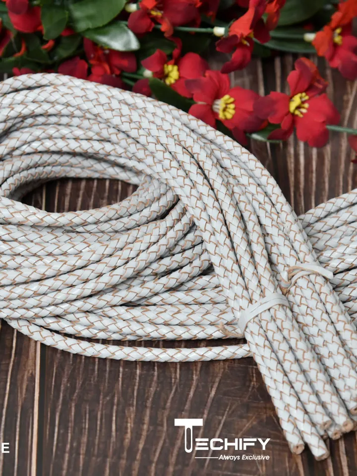 Handmade Leather Cord for Crafting and Jewelry Making