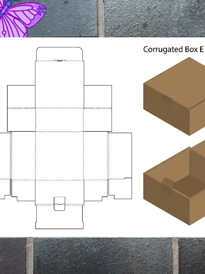 Box template Gift box SVG Party Favour Box Cricut Box PDF printable pattern Instant download box gift package paper pattern