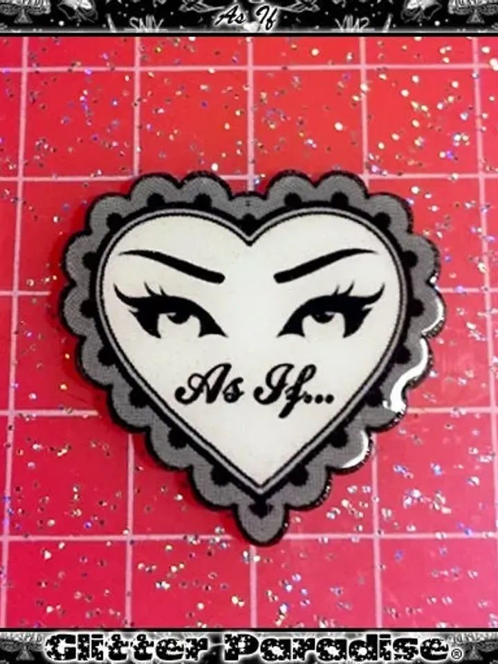 As If... - Pin - Whatever Forever - Feminism - Feminist - Girl Boss - We Can Do It - Empower - The Future is Female - Glitter Paradise®