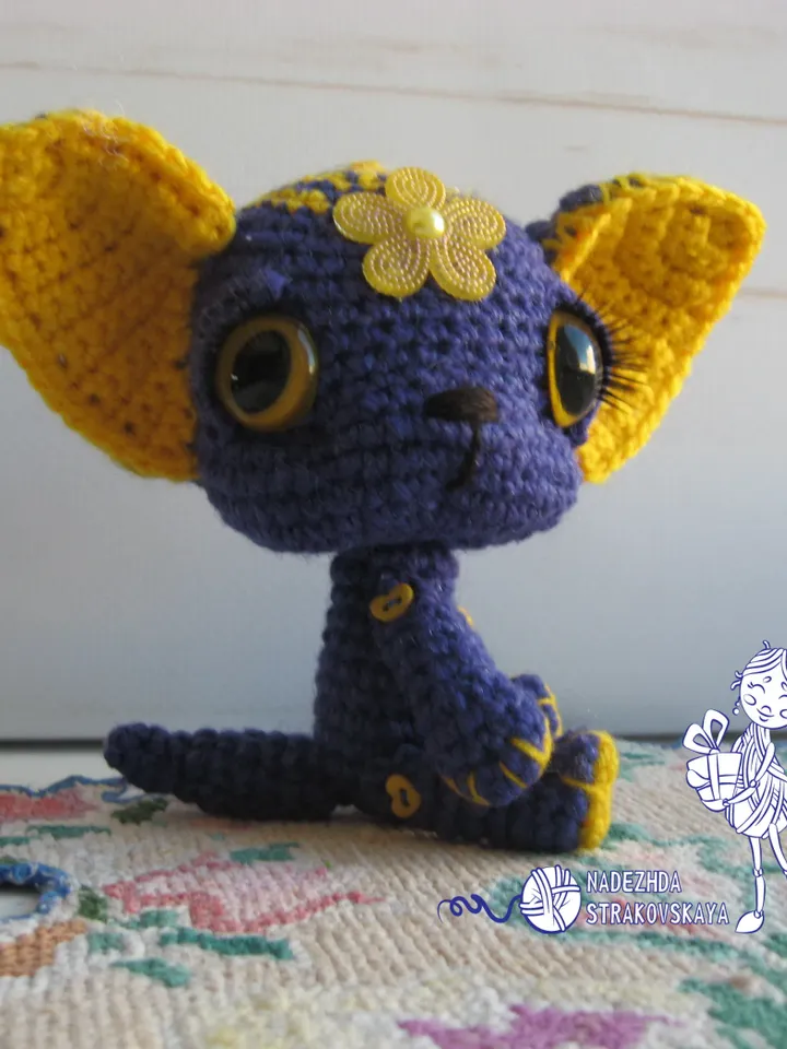 TUTORIAL: Kawaii style Kitty cute crochet pattern*