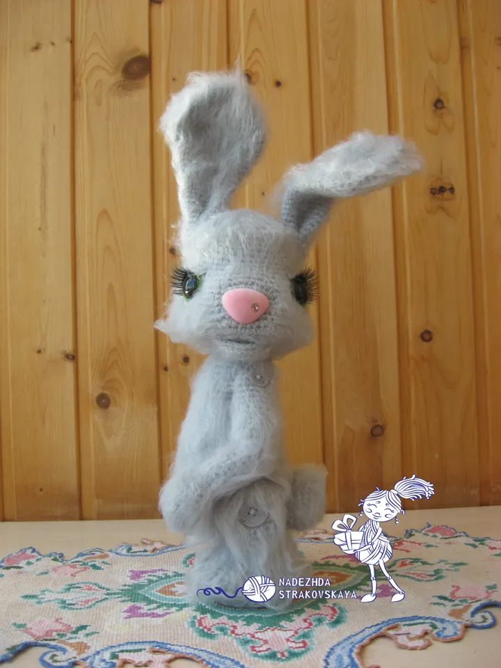 TUTORIAL: Lavender Bunny, detailed crochet pattern*