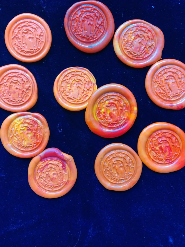 Celestial Cat Wax Seal Set Stationary