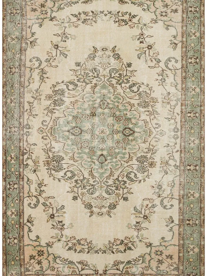 Handmade Brown Rug, Wool Turkish Rug, Brown Carpet, 171 x 281 cm ,Hand made Carpet