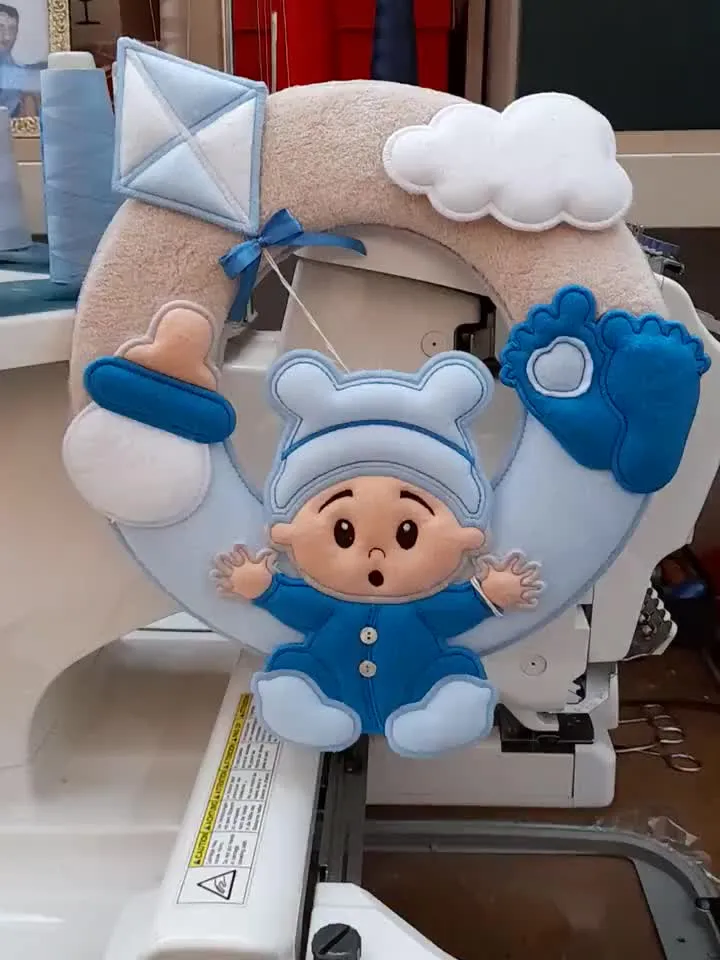 ITH Ghirlanda Aquilone - Ricamo a macchina con tutorial