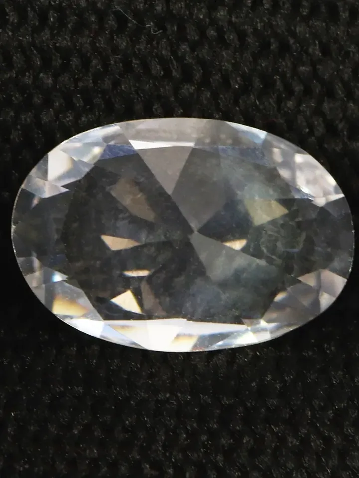 2.75 CT Valuable! Rare Silver White Unheated 100% Natural Mexican Danburite