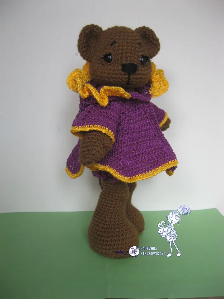 TUTORIAL: Little Bear SASHEN'KA crochet pattern*
