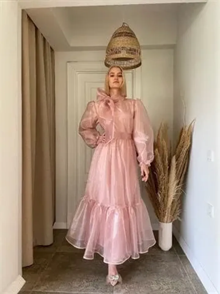 AHUNARE HIJAB - Wedding Dress, Muslim Evening Gown, Nikah, Islamic Wedding, Engagement, Bridesmaid