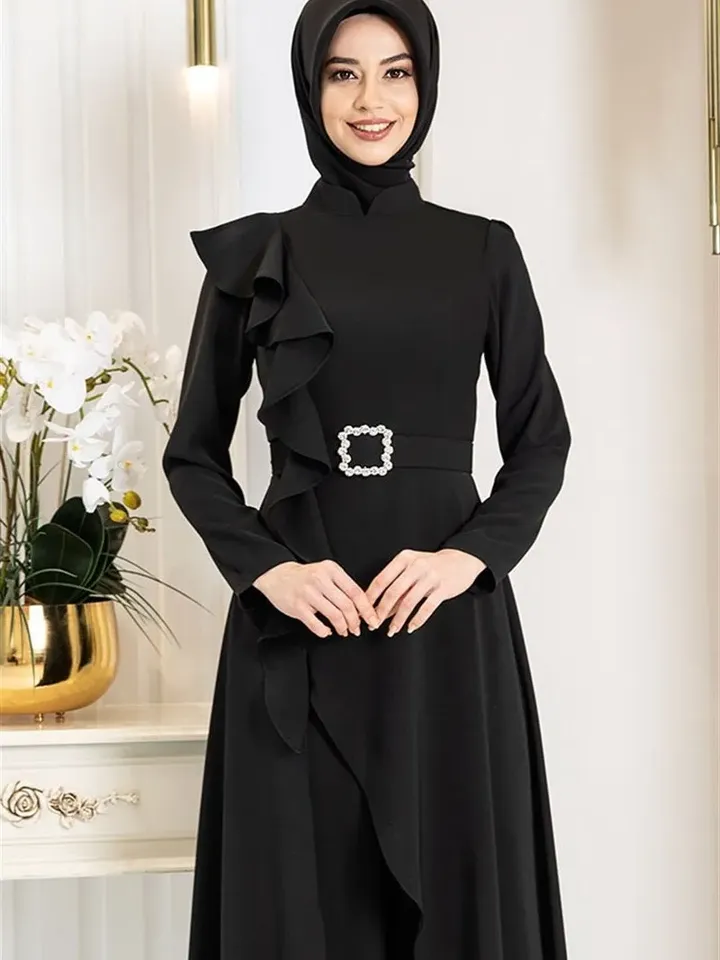 AHUNARE HIJAB - Wedding Dress, Muslim Evening Gown, Nikah, Islamic Wedding, Engagement, Bridesmaid