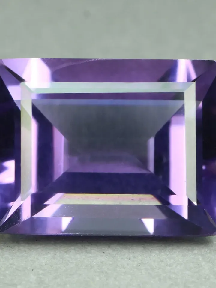 3.09 CT Flawless Sparkling 100% Natural AAA Grade Color Purple Amethyst From Bolivia