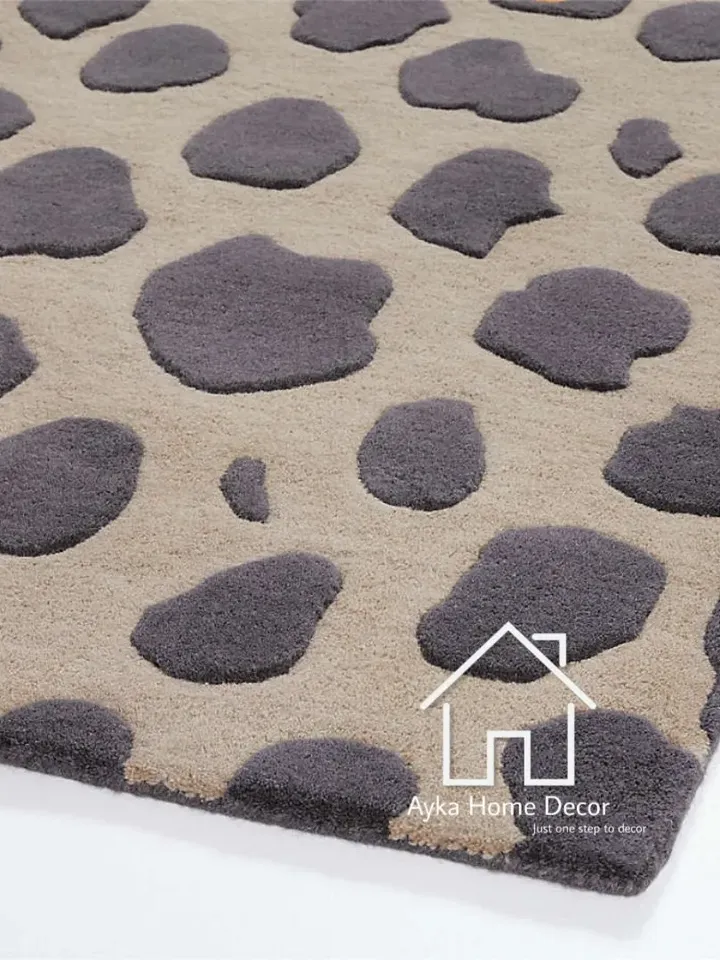 CHITA FLUERI 100% Woolen Area Rug For Hall Kitchen Living Room Bed Room Bath Room Dining Room Kids Room Carpet / Hall Rugs / Christmas Gift