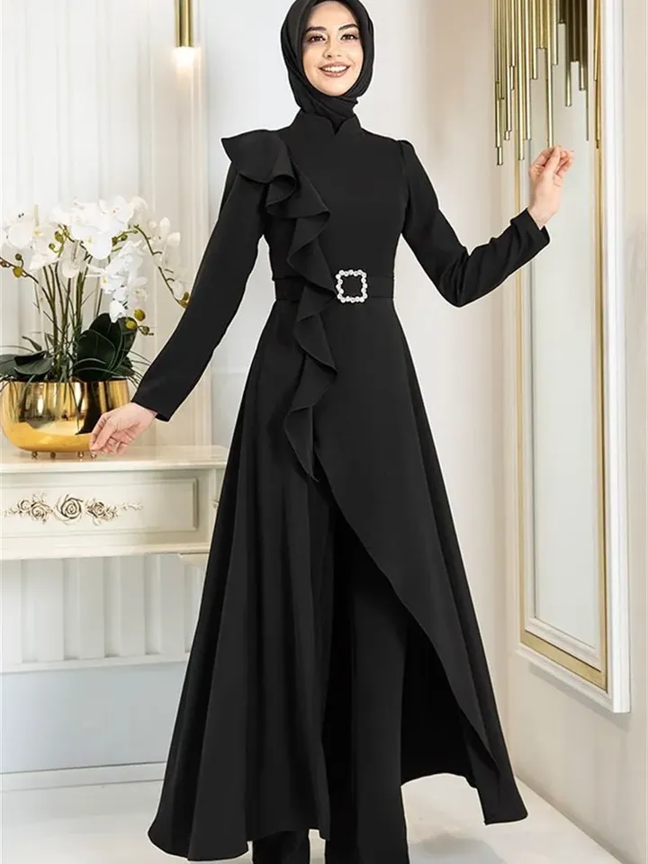 AHUNARE HIJAB - Wedding Dress, Muslim Evening Gown, Nikah, Islamic Wedding, Engagement, Bridesmaid