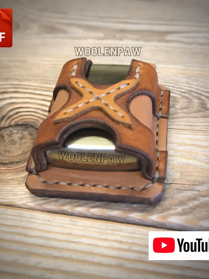 Leather pattern - Zippo case X