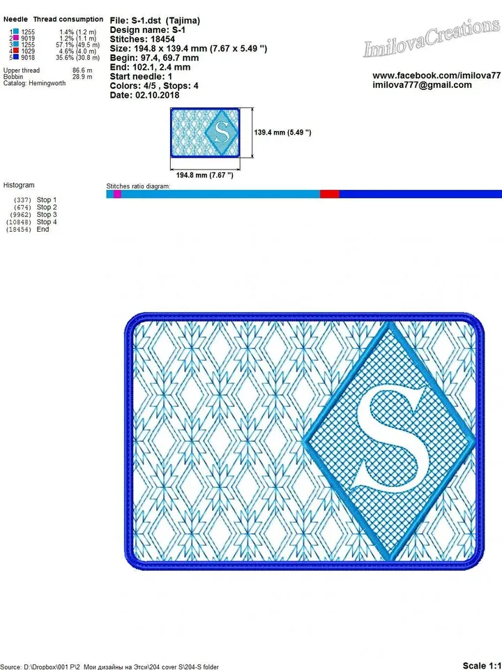 S Passport cover In the Hoop  embroidery designs trapunto Machine  embroidery  design ITH