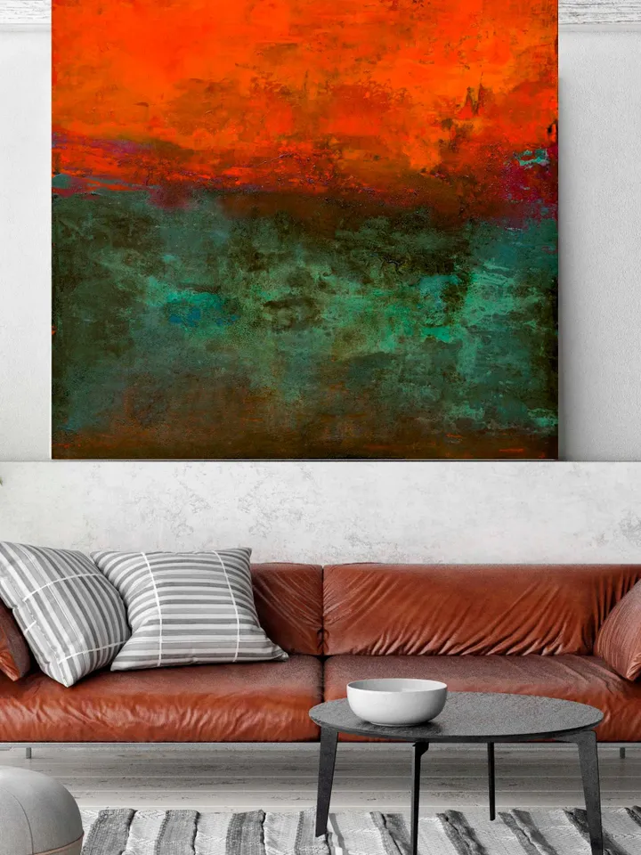 Abstract painting. Abstract Art.Original Painting. Huge Abstract Painting. Rothko inspired artwork.