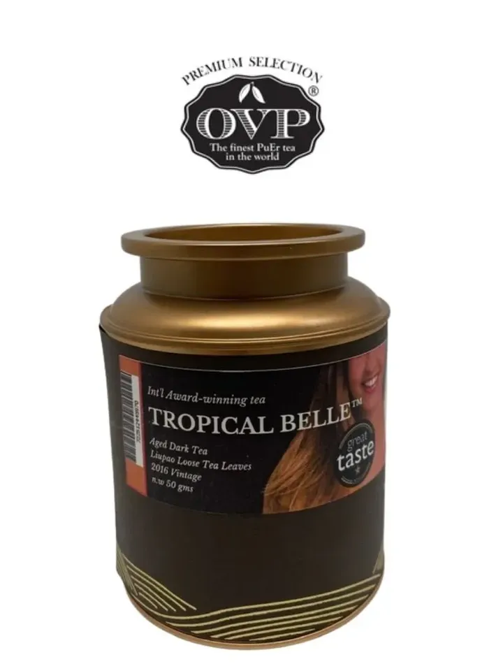 Liupao Dark Tea Liubao TROPICAL BELLE™ Award-Winning Great Taste Award 2020, loose leaves 50g