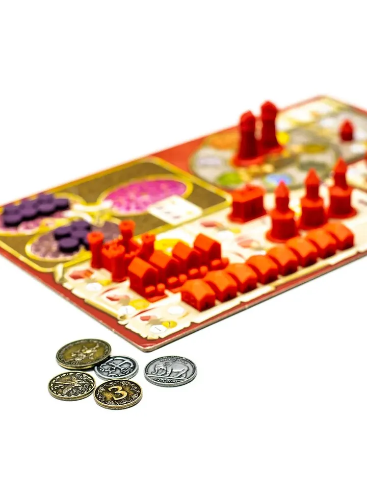 Metal Coins - Terra Mystica Compatible Board Game Accessories Token Coin Upgrade