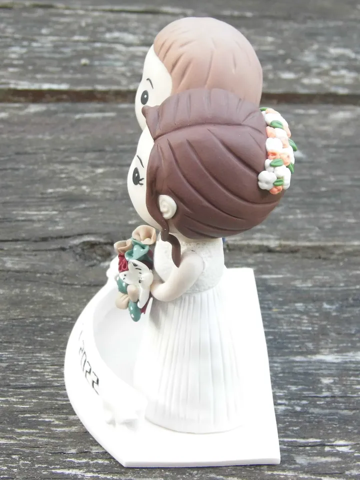 Custom Cake Topper, Bride Groom Figure, Wedding Cake Topper, Cake Topper Figure, Couple Wedding Cake Topper, Personalized Couple Cake Topper