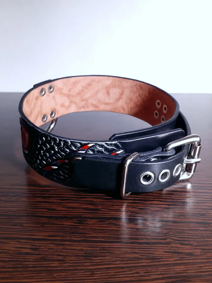 Luxury Dragon BDSM collar for submissive