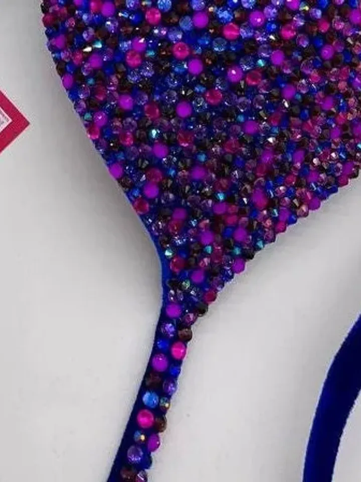 Competition Figure Suit with Crystals/Competition Suit/Posing Suit/Rhinestone Fitness NPC,IFBB,WBFF